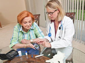 In-home health care folks are remembered.