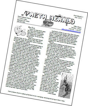 Faith Herald Newsletter